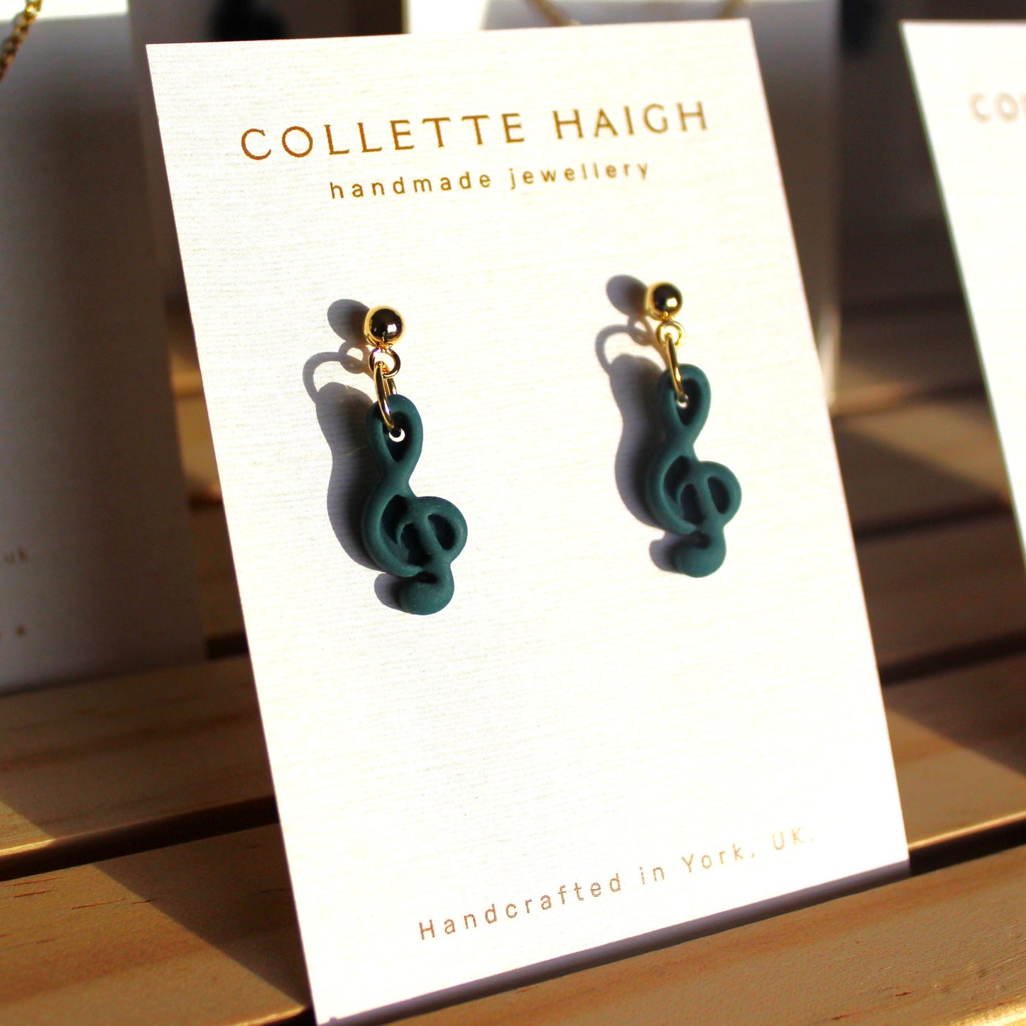 Treble Clef earrings